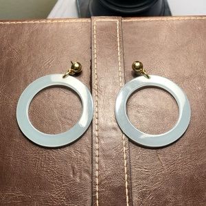 Statement Light Turquoise Earrings